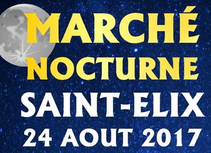 Marché nocturne dans le jardin du pigeonnier./ DDM