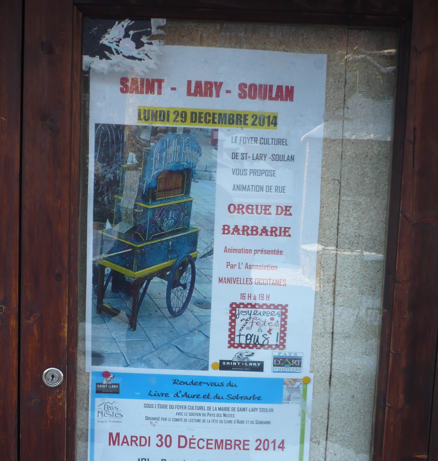 affiche Saint Lary