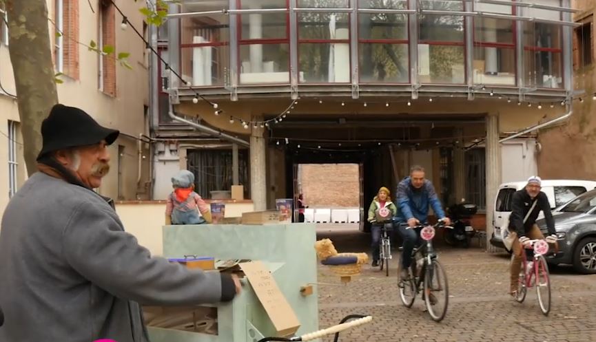 Arriv�e des enfants