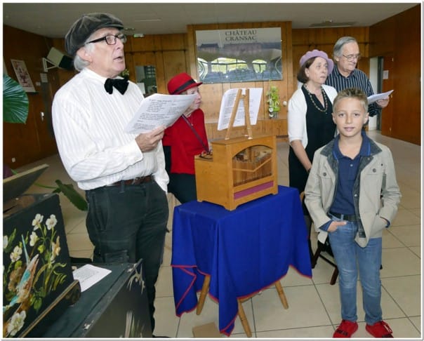 Sans oublier de chanter